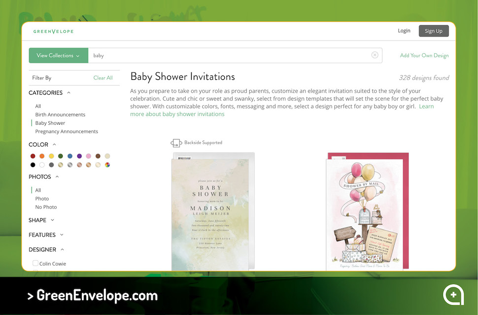 GreenEnvelope-Virtual-Baby-Shower